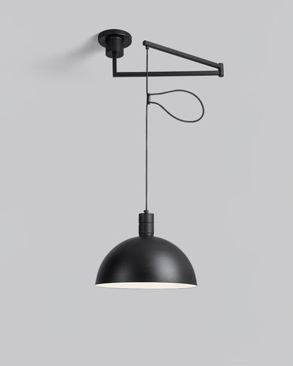 Adjustable Metal Pendant Light for Focused Illumination