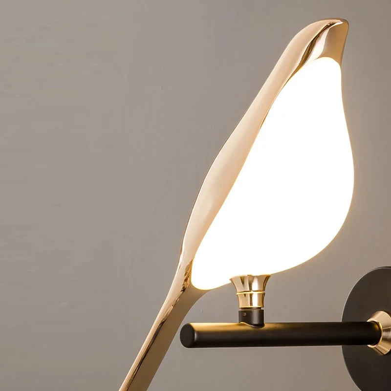Nordic Bird LED Wall Light – Luxury Modern Decorative Sconce