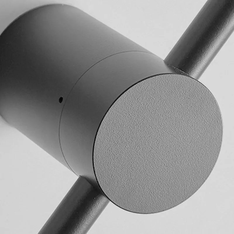 Adjustable Minimalist Linear Outdoor Wall Light Black