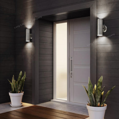 Modern Outdoor Security Wall Light with Motion Detection